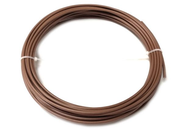 Plastic welding rod PE-HD 4mm Round Brown (RAL8024) 10 Meter HDPE | az-reptec